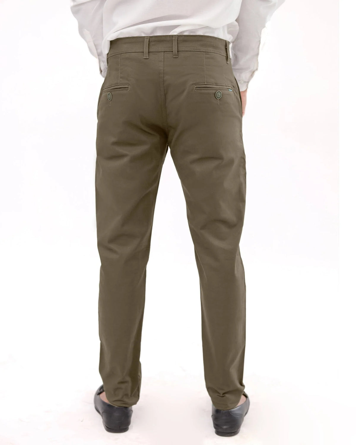 Clay Brown Cotton pant - Smart FitPantsGarderobe Clothing
