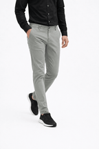 Cloud Olive cotton pant - Smart FitPantGarderobe Clothing
