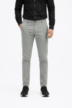 Cloud Olive cotton pant - Smart FitPantGarderobe Clothing