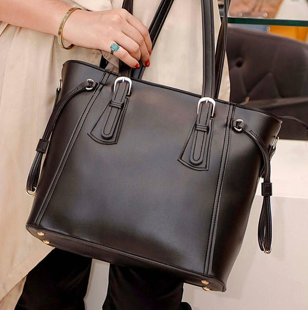 Boss Lady Tote Bag Black