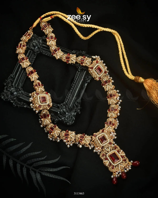 Rajwadi Aruna Malla Necklace