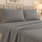 Premium Plain Bedsheet Set - light Gray