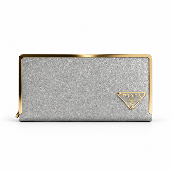Opal Shine Wallet For Women White