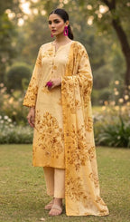 ICONIC BROTHERS RANGE BAHARAN Premium 3-Piece Slub Wool Collection - Design 08
