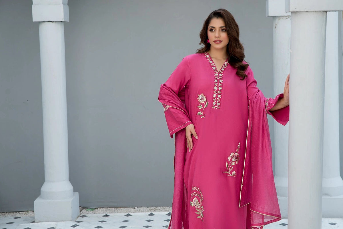 Embroidered Outfit 3-PC