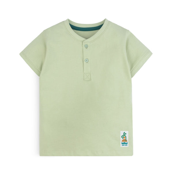 Mint Green Henley