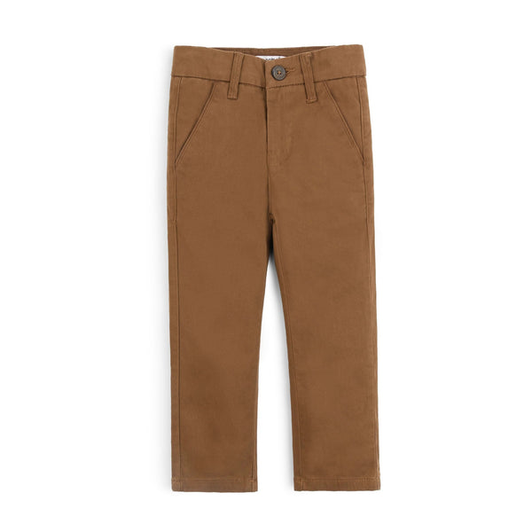 Warm Brown Cotton Pant