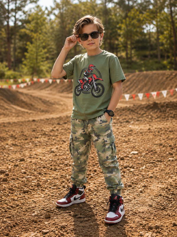 Kids Single Jersey Summer Tracksuit VST81-A