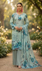 ICONIC BROTHERS RANGE BAHARAN Premium 3-Piece Slub Wool Collection - Design 06