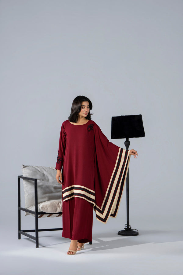 One-Sided Kaftan Set