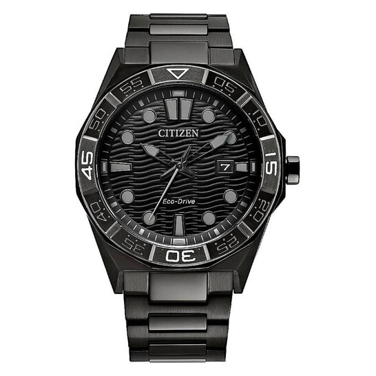 Citizen Brycen Black Dial Men's Watch AW1855-52E