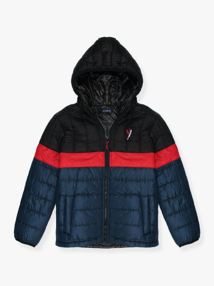 Full Sleeves Hooded Puffer Jacket VJ012-B