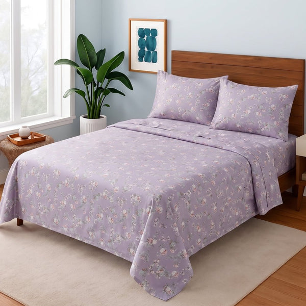 Lavender Mist Field - Bedsheet Set