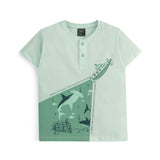 Ocean Dive Aqua Henley