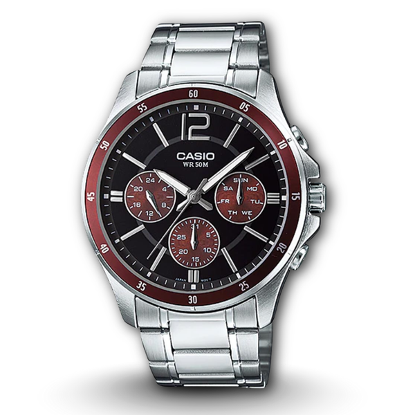 Casio MTP-1374D-5AV Metal Band Men’s Watch