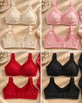 Soft Touch Premium Cotton Bra (Pack of 3)
