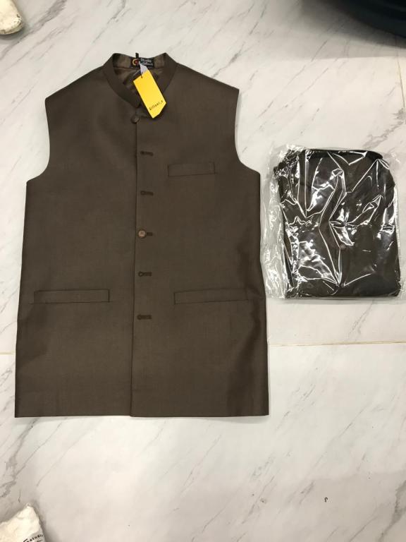 gents Stitched Suit - broun