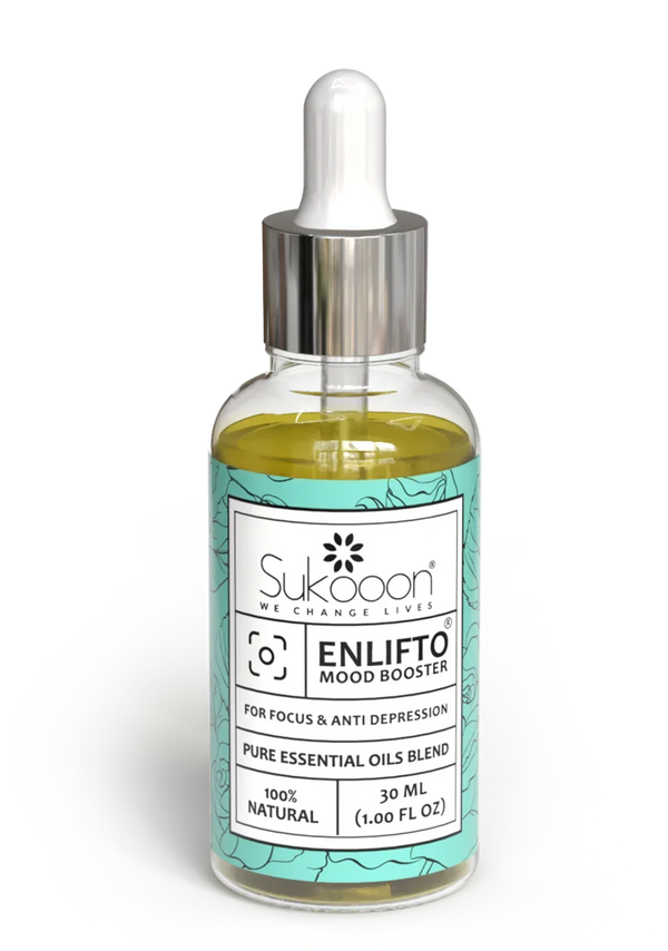 ENLIFTO Essential Oil Blend | For Anti-depression & Focus