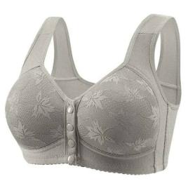 Front Button Padded Foam Bra