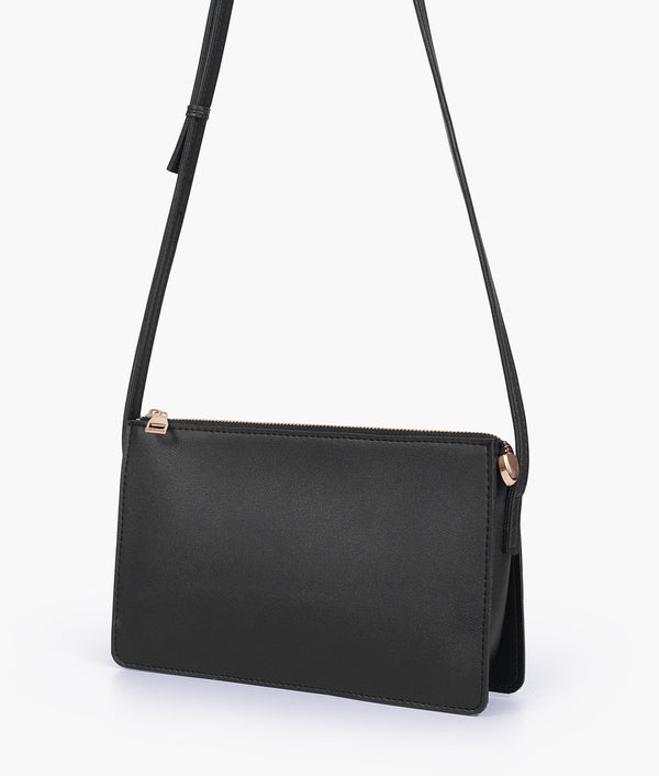 Black Flat Purse
