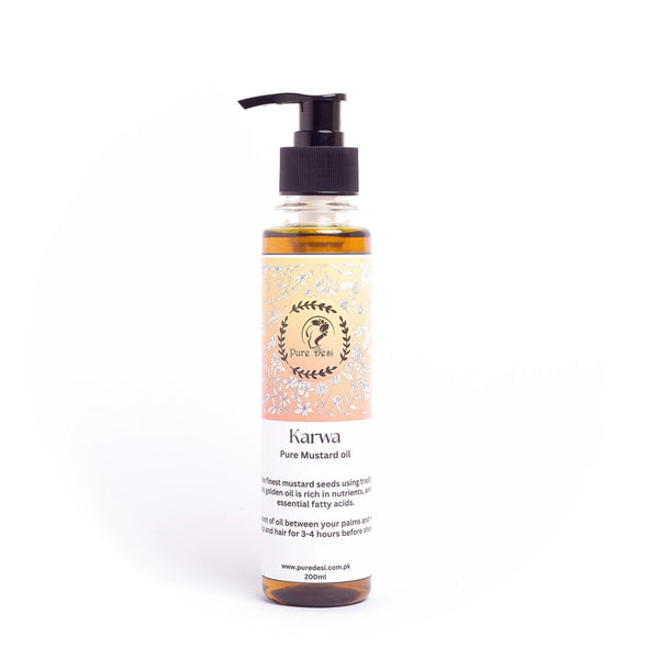 Pure Karwa Sarson Oil (Pure Mustard oil - Karwa)