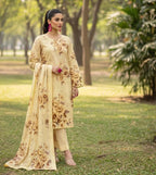 ICONIC BROTHERS RANGE BAHARAN Premium 3-Piece Slub Wool Collection - Design 03