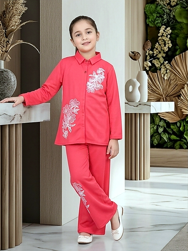 Girls Co Ord Set Printed VG232-A