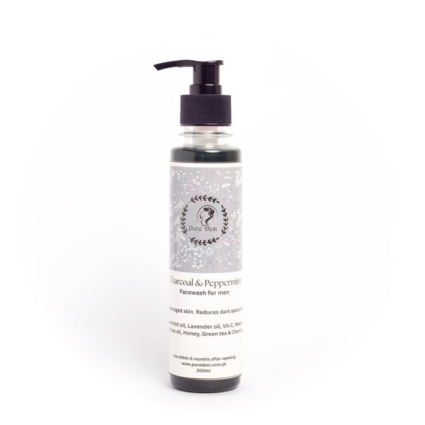 Charcoal & Mint Facewash for Men