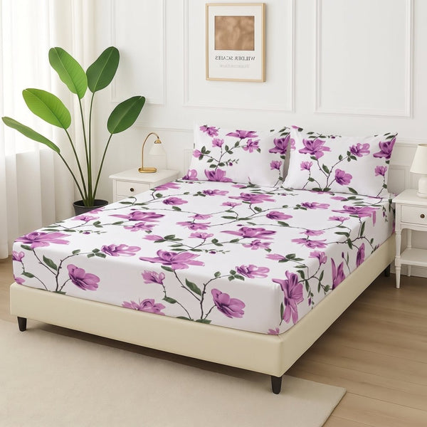 Lilac Branch - Fitted Bedsheet Set
