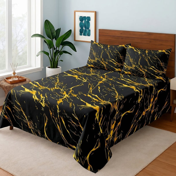 Midnight Vein - Bedsheet Set