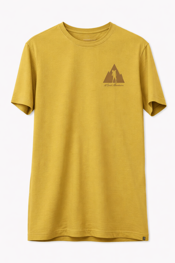 EDBR Men's Live Your Adventure Since 1920 Crew Neck T-Shirt
