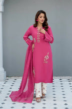 Embroidered Outfit 3-PC
