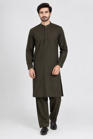 gents unStitched Suit - BROUN