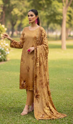 ICONIC BROTHERS RANGE BAHARAN Premium 3-Piece Slub Wool Collection - Design 02