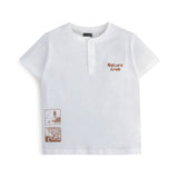 Nature Trek Printed Henley