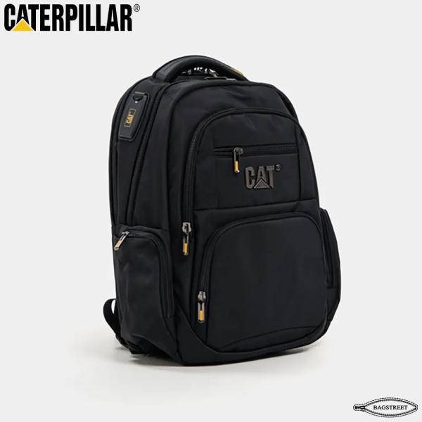 Caterpillar 15.6" Laptop Backpack – USB Charging Port, AUX Cable, Rain Cover (9446A#-19)