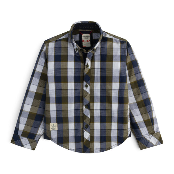 Classic Button-Down Plaid Shirt
