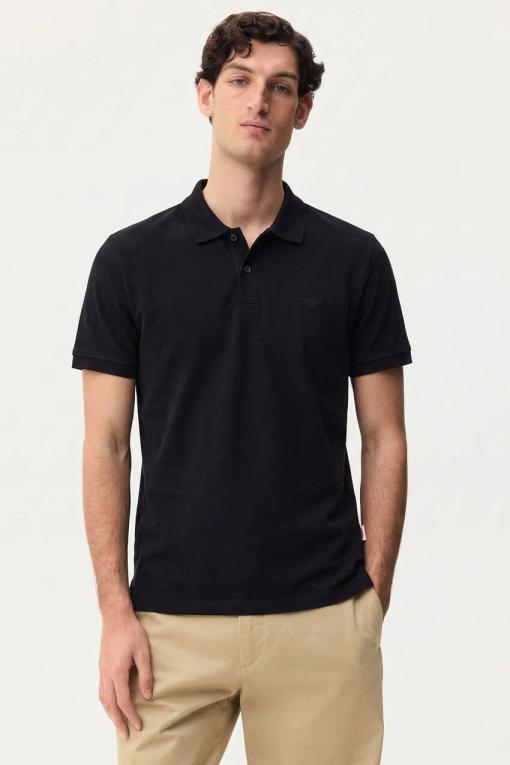 Eternity Premium Men's Blended Cotton Polo Shirt Black