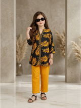 Printed  Girls Co Ord Set VG228-A