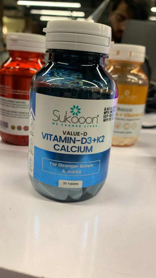 Vitamin-D3 + K2 Calcium