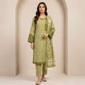 PC-37 Embroidered 3Pc Stitched Party Wear Suit