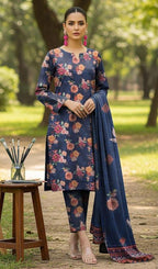 SAFA – DORIA LINEN PRINTED 3-piece - Design 10