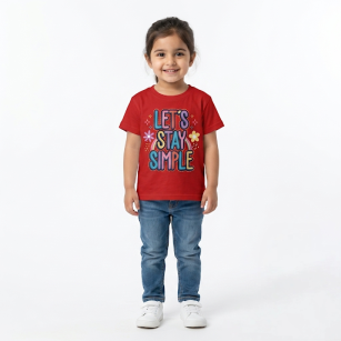 Lets Stay Simple T Shirt