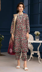 SAFA – DORIA LINEN PRINTED 3-piece - Design 05