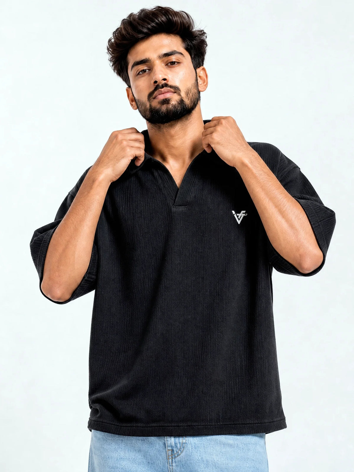 Johny Collar Baggy Fit Shirt