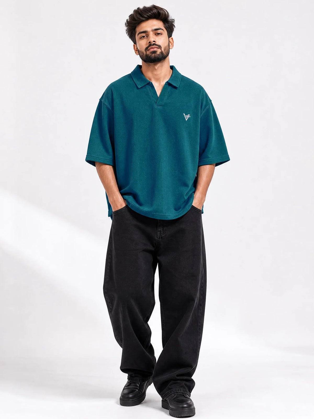 Johny Collar Baggy Fit Shirt