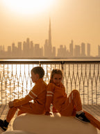 Mock Neck Tracksuit For Boys & Girls, Fleece #VWT21-C