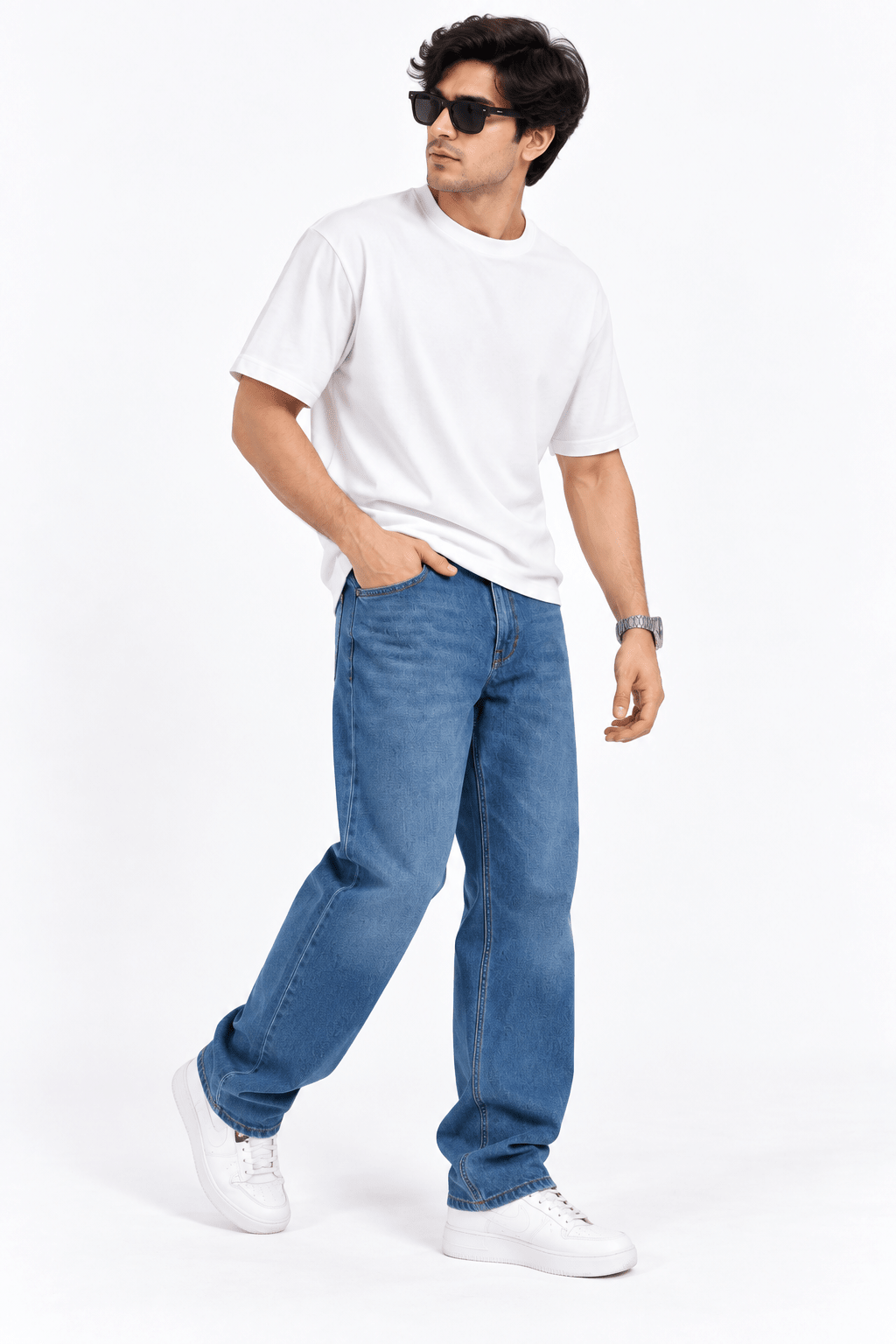 Navy Blue Baggy - AS JeansGarderobe Clothing