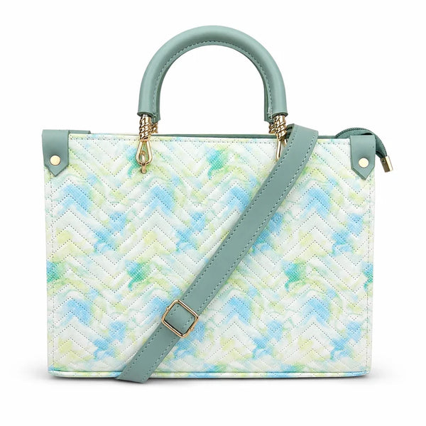 Crimson Elegance Bag Light Green-Rubi