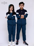 Mock Neck Tracksuit For Boys & Girls #VWT06-C